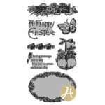 G45 Cling Mounted Stamps - Sweet Sentiments #2 Easter