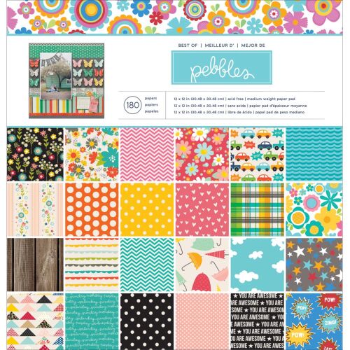 AMC Paper Pad 12x12 - Best of Pebbles
