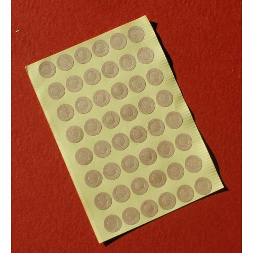 SRH 48 Stück Sticker Kraft Lochverstärker-Ringe für Tags
