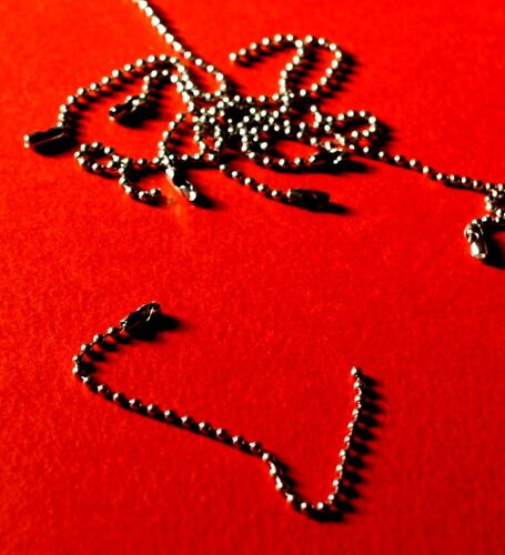 SRH Metal Art - 12 St. Beaded Mini Chain SIlver