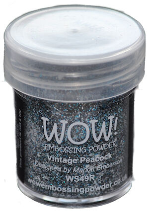 WOW Embossing Powder - Vintage Peacock Regular