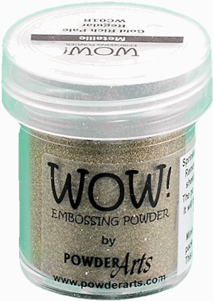 WOW Embossing Powder - Gold Rich Pale Regular