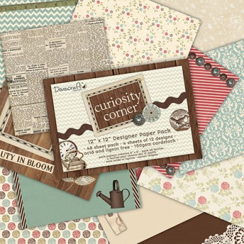 DVC Paper Pack 12"x12" - Curisosity Corner