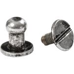 CCH Metal Art - Kopfnieten Silber mit Schraube