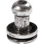 CCH Metal Art - Kopfnieten Silber mit Schraube