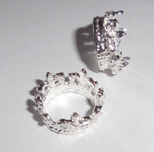 AEX Charm - Krone/Crown Silber