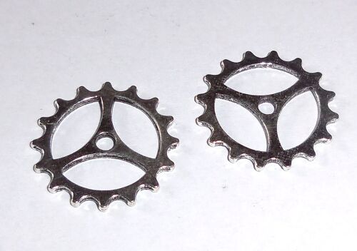 AEX Charm - Zahnrad/Gears Silber