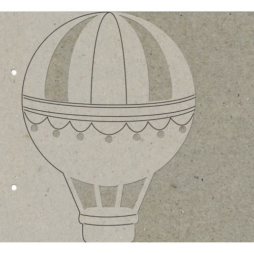 FBS Chipboard Album - Hot Air Balloon