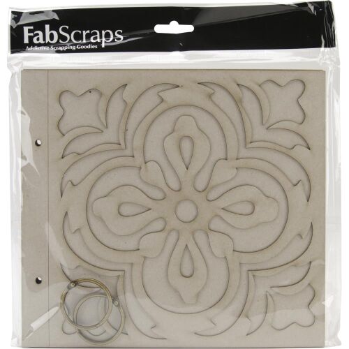 FBS Chipboard Album - Floral