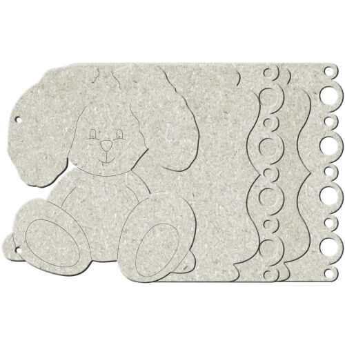 FBS Chipboard Album - Bunny