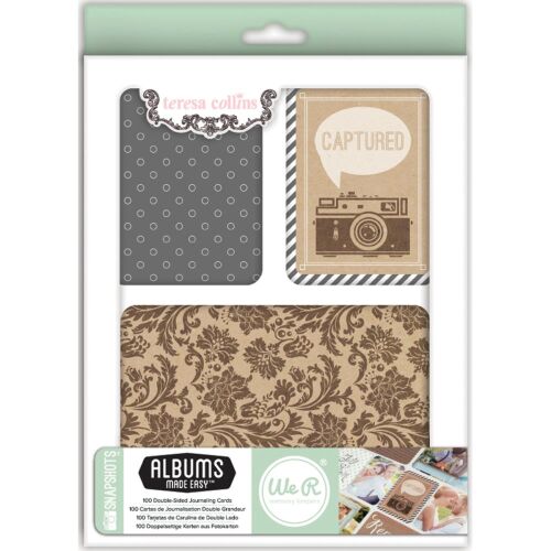 WRM Journal Cards - Albums made Easy Snapshots by Teresa Collins
