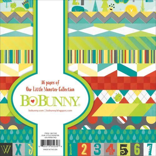 BOB Paper Pad 6x6 - Our Lil Monster