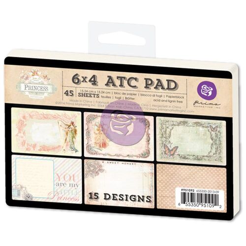 PRM ATC Pad 4x6" - Princess