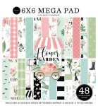 CTB Paper Pad 6x6" - Mega Pad Flower Garden