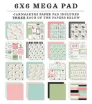 CTB Paper Pad 6x6" - Mega Pad Flower Garden