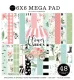 CTB Paper Pad 6x6" - Mega Pad Flower Garden