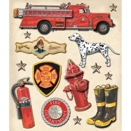 K & Company Sticker - Firefighter Medley/Feuerwehr