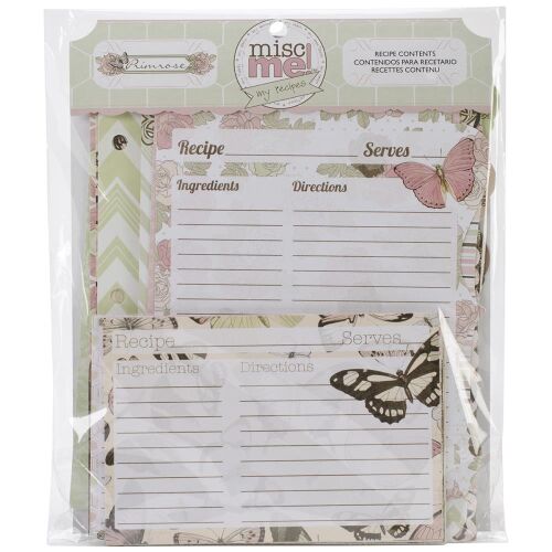 BOB Recipe Cards - Misc Me Primrose