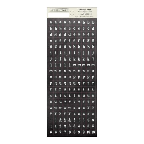 ATQ Sticker - Petite Type Accomplished
