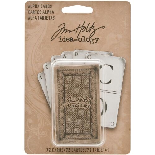 THZ Tim Holtz idea-ology - Alpha Cards