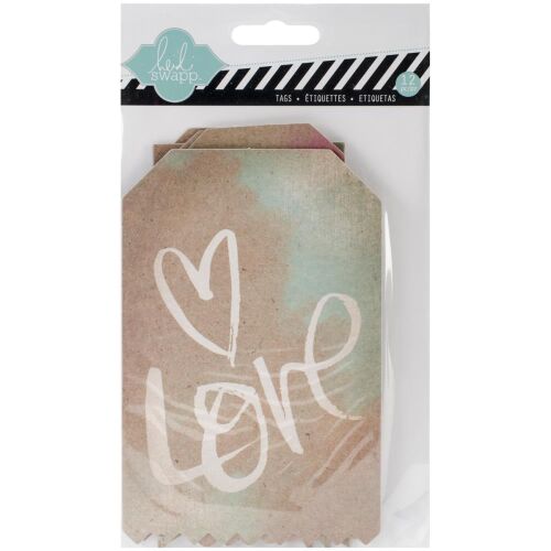 HSW Embellishment - Kraft Tags Dreamy