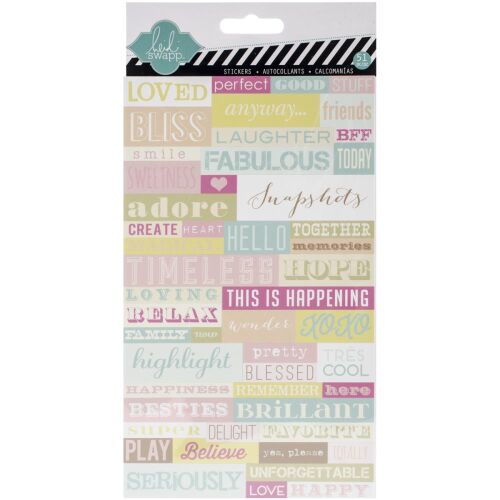 HSW Sticker - Word Jumble Dreamy
