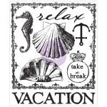 PRM Clear Stamp - Seashore Vacation