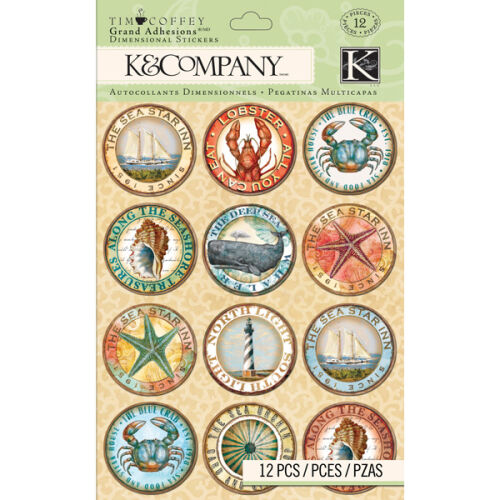 K & Company Sticker - TC Travel Grand Adhesions Rondel