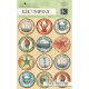 K & Company Sticker - TC Travel Grand Adhesions Rondel