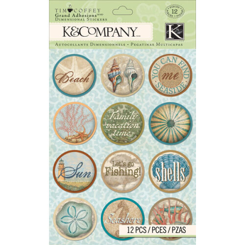 K & Company Sticker - TC Travel Grand Adhesions Word