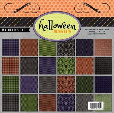 MYM Paper Pad12x12 - Halloween Basics