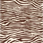CNC Cardstock - Chocolate & Ivory Zebra