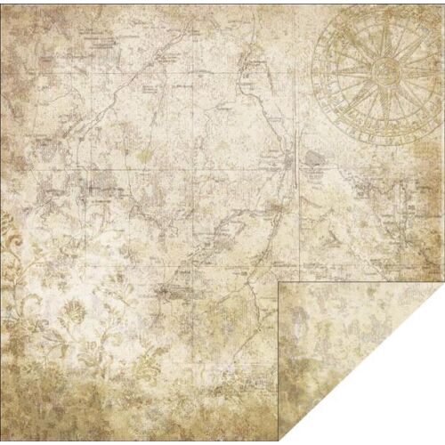 FBS Cardstock - Timeless Travel Map 2