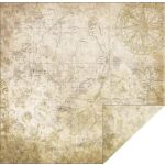 FBS Cardstock - Timeless Travel Map 2