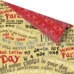 PRM Cardstock -  Welcome to Paris Red Letter Day