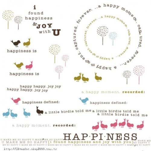 LYB Rub-Ons 12x12 - Three Little Birds