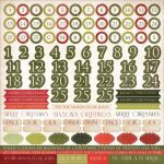 KSC Sticker 12x12" - Christmas Carol Numbers