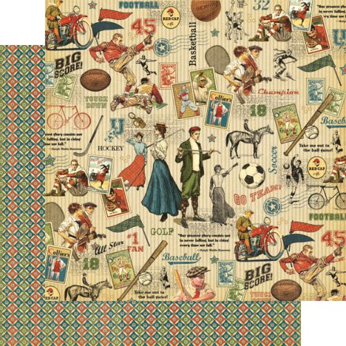 G45 Cardstock - Good Ol Sport All Star