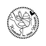 RYH Holzstempel - Kommt von Herzen