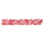 Sizzlits Decorative Strip Die - Brenda Walton Winter Florals