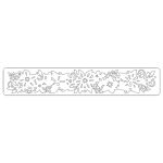 Sizzlits Decorative Strip Die - Brenda Walton Winter Florals