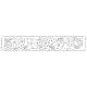 Sizzlits Decorative Strip Die - Brenda Walton Winter Florals