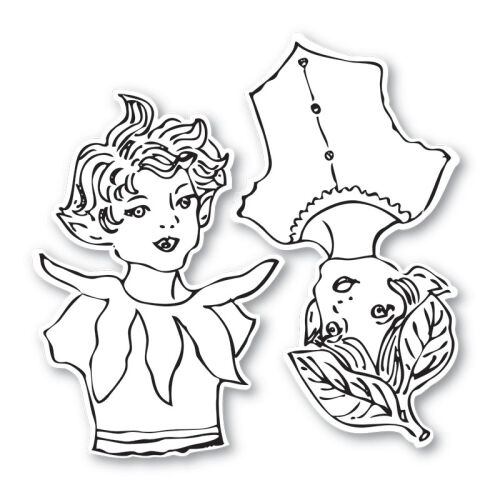 Sizzix Framelits & Stamps - Garden Fairies