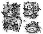 VID Clear Stempel - Weihnachtsengel