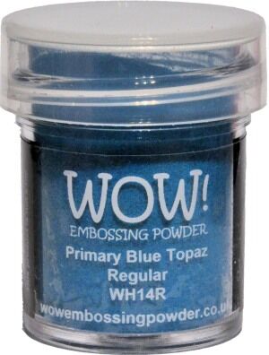 WOW Embossing Powder - Primary Blue Topaz Regular