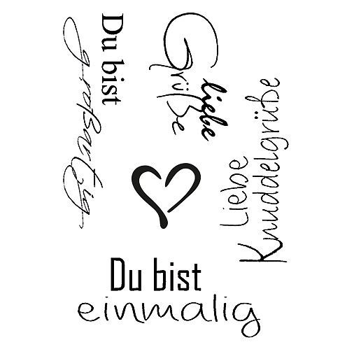 EFC Clear Stempel - Du bist einmalig
