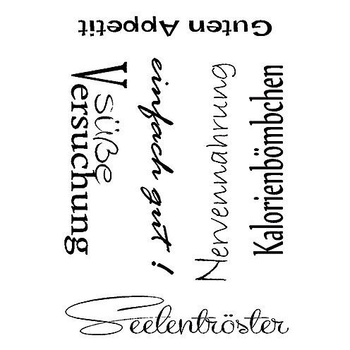 EFC Clear Stempel - Kalorienbömbchen