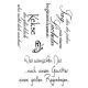 EFC Clear Stempel - Wir wünschen Dir ..