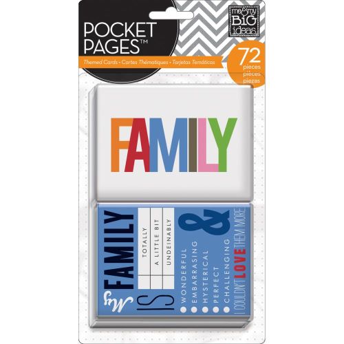 MBI Pocket Pages - Themed Cards Family