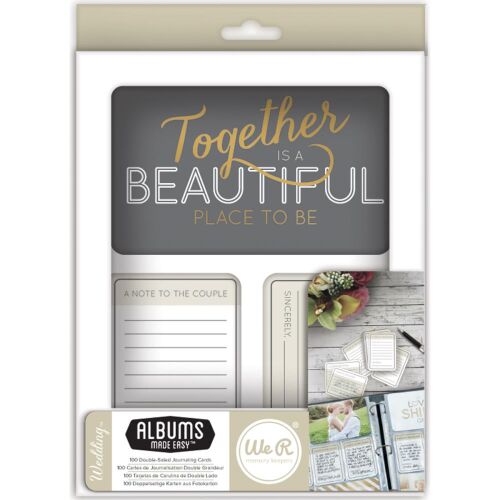 WRM Journal Cards - Albums made Easy Wedding by Teresa Collins